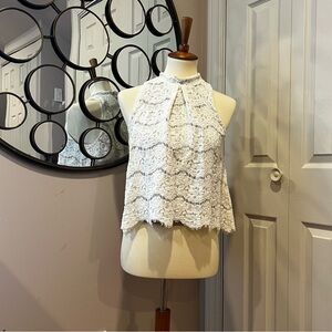 Lace Halter Top